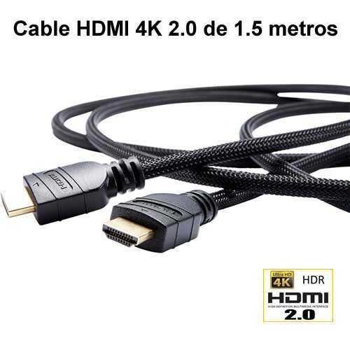 CABLE HDMI 4K 2.0