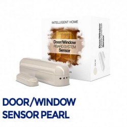 Fibaro Door/Sensor - Sensor apertura puertas/ventanas color perla. FGDW-002-4