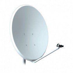 Antena parabólica de 100x90,5cms, 40,6dB, acero galvanizado, Embalaje individual