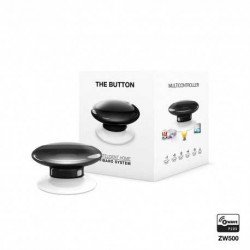 Botón de acción Zwave Plus Fibaro Button Negro