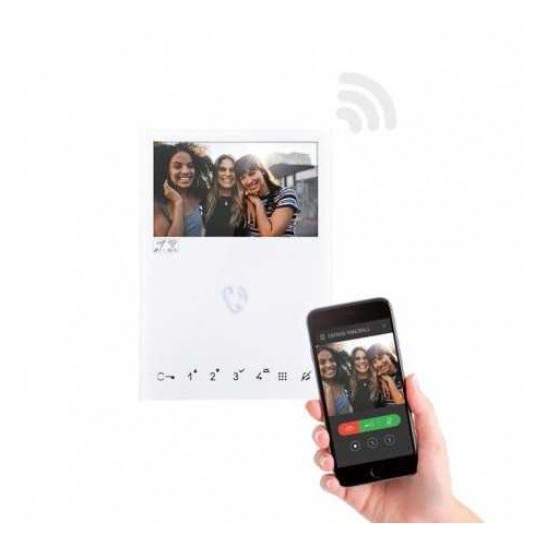 Monitor Mini Hands Free en color, Wifi. Tecnología Simplebus 2 y pantalla LCD 4,3"