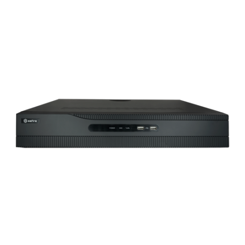 NVR 32ch IP, 24 PoE hasta 12Mpx, 256Mbps, H.265+, 4 HDD