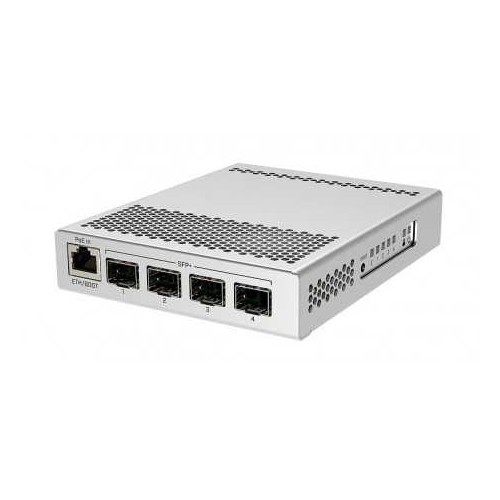 Cloud Router Switch, x4 SFP+, x1 Gb, RouterOS/SwitchOS, L5