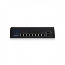 UniFi Switch Industrial, 8 puertos Gb 802.3bt  POE++ (450W),  x2 puertos Gb, Layer 2