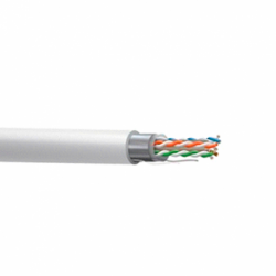 Cable CAT5e FTP, Cobre, CPR-FCA, Polietileno (exterior), blanco. Bobina 305mts