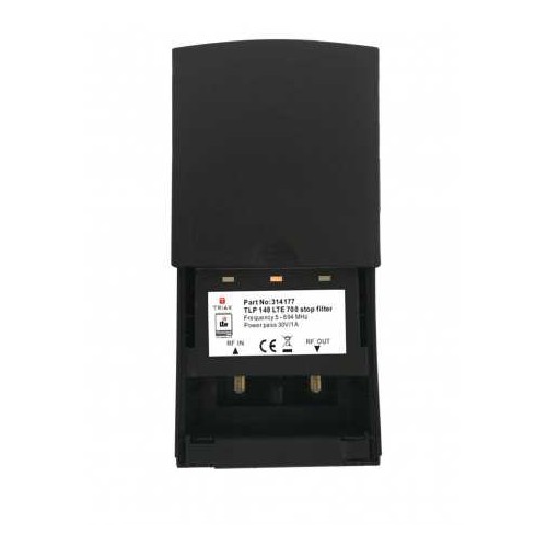 Filtro de rechazo LTE C48, 50 dB. Interior, Conector F