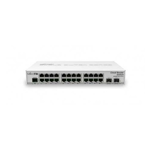 Cloud Router Switch 800Mhz, 512Mb, x24 Gb, x2 SFP+, RouterOS / SwitchOS, Level 5