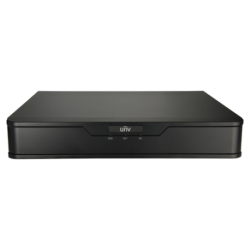 NVR 8ch IP PoE hasta 8Mpx, 64Mbps, UltraH.265, 1 HDD
