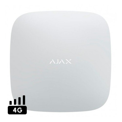 Central alarma AJAX grado 2. Comunicación Ethernet y dual SIM 4G.