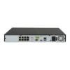 NVR 8ch PoE IP hasta 12Mpx, 80Mbps, H.265+, 2 HDD