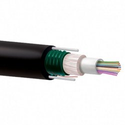 Cable 2F, G657A2, SM, ajustada, CPR-DCA, LSZH, exterior, diámetro 3mm. Bobina 2000mts