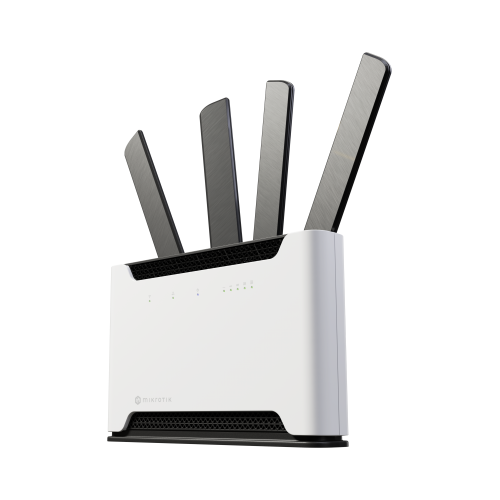 Router WIFI 5G ax 2.4/5Ghz, x5 10/100/100, 4 Core, 26dBm (500mW), dos antenas externas LTE/5G desmontables 3/4dBi