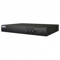 NVR IP  hasta 4 canales POE, 8Mpx, 40Mbps, salida HDMI. SAFIRE