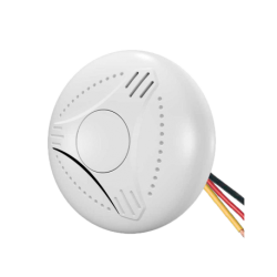 Detector de humo autónomo interconectado ANKA cableado. Alimentación principal AC220~240V, con alarma sonora