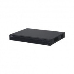 NVR 16ch IP hasta 12Mpx/8Mpx, 160/80Mbps, H.265+, 2 HDD