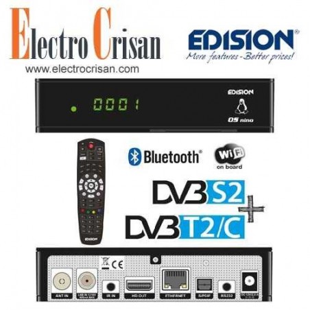 EDISION OS NINO DVB-S2 + DVB-T2/C
